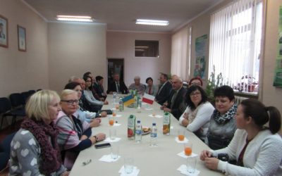 Делегація з Польщі Гміни Мальборк в Реутинському ліцеї