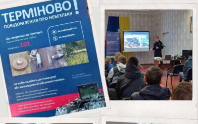 відбулась інформаційно-роз’яснювальна зустріч на тему «Принципи безпеки під час збройного конфлікту» з представниками міжнародної гуманітарної організації «Представництво The Halo Trust в Україні», яка займається розмінуванням.