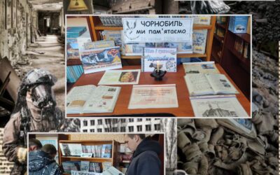 бібліотекар Вікторія Слуцька провела інформаційну годину, приурочену до 40-х роковин Чорнобильської катастрофи
