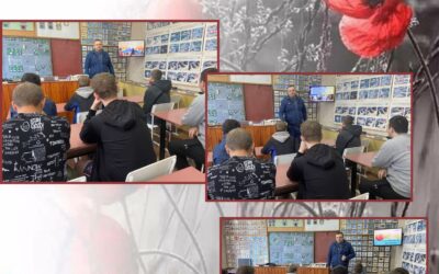 Віталій Костирко провів виховну годину для здобувачів освіти.