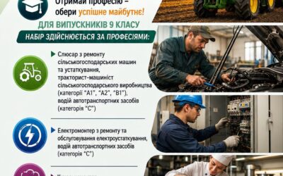 ДПТНЗ «Реутинський ПАЛ»запрошує на навчання!